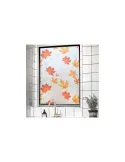 Set 2 x folie autoadeziva geam, frunze aramii, 45 x 500 cm