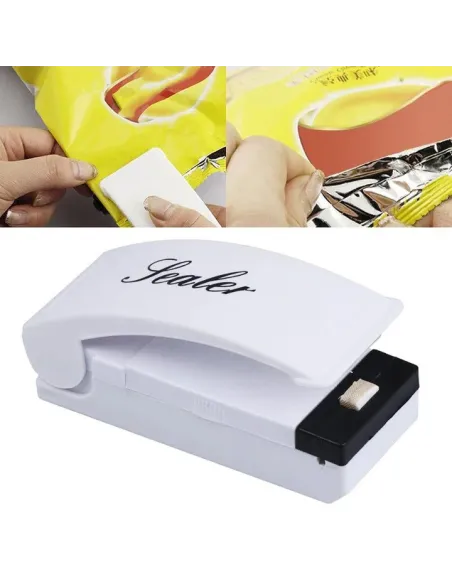 Aparat pentru sigilat pungi cu baterii