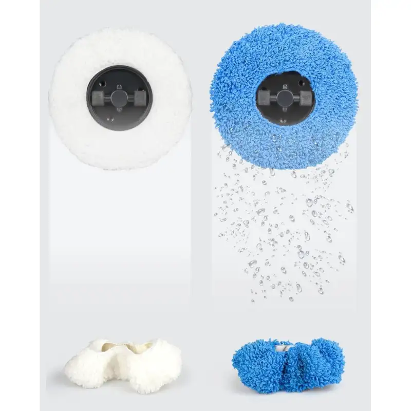 Mop inteligent cu functie de umidificator cu 2 lavete din microfibra incluse