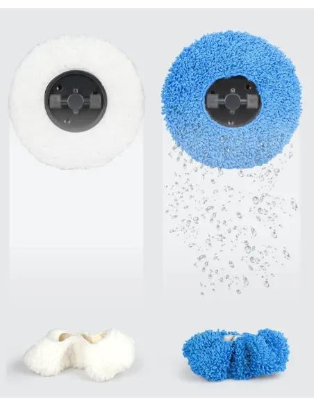 Mop inteligent cu functie de umidificator cu 2 lavete din microfibra incluse