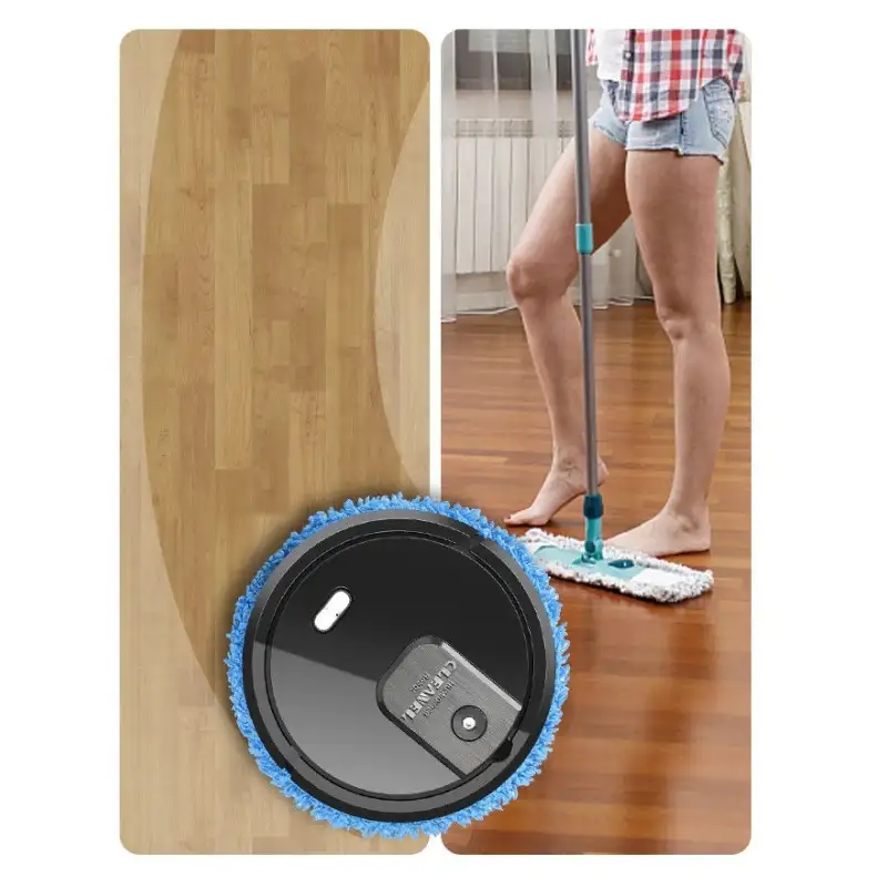 Mop inteligent cu functie de umidificator cu 2 lavete din microfibra incluse