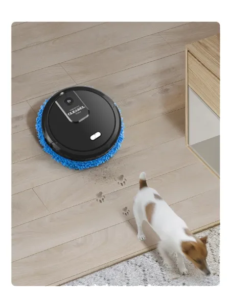 Mop inteligent cu functie de umidificator cu 2 lavete din microfibra incluse