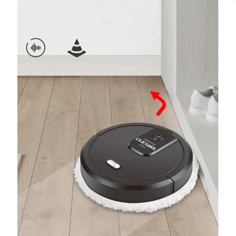 Mop inteligent cu functie de umidificator cu 2 lavete din microfibra incluse