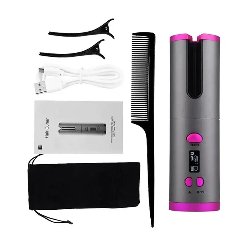 Ondulator ceramic de par, fara fir cu acumulator 2500mAh