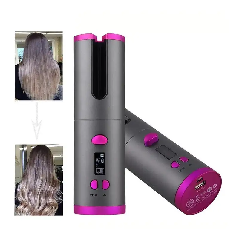 Ondulator ceramic de par, fara fir cu acumulator 2500mAh