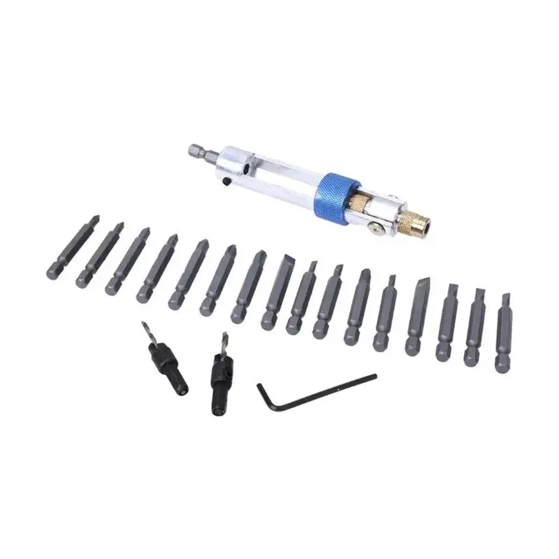 Set biti si adaptor bormasina cu 20 piese