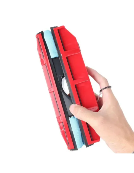 Stergator magnetic dublu pentru curatarea geamurilor