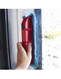 Stergator magnetic dublu pentru curatarea geamurilor