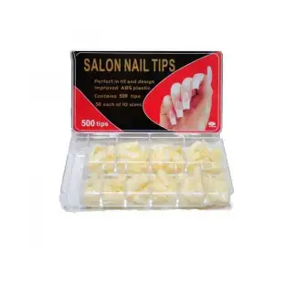 Tipsuri Unghii Natur 100 bucati