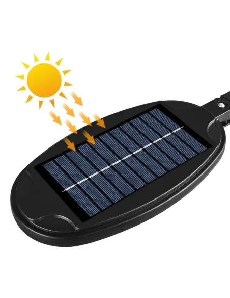 Lampa Solara, 30W, 106 LED COB, 3 moduri de functionare