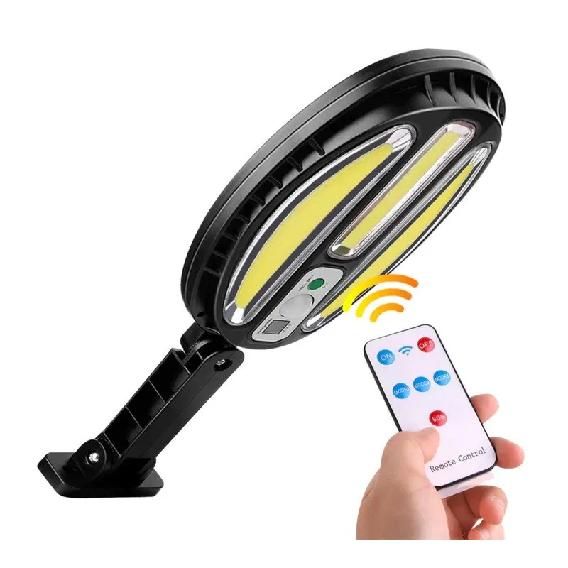 Lampa Solara, 30W, 106 LED COB, 3 moduri de functionare