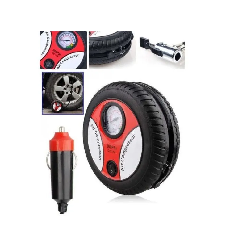 Compresor portabil auto/bicicletă-model roata