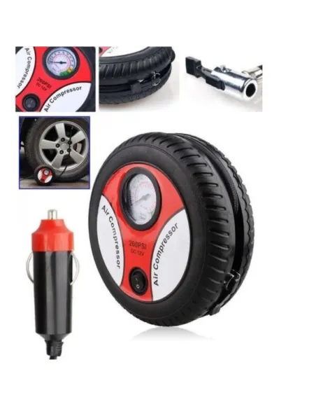 Compresor portabil auto/bicicletă-model roata