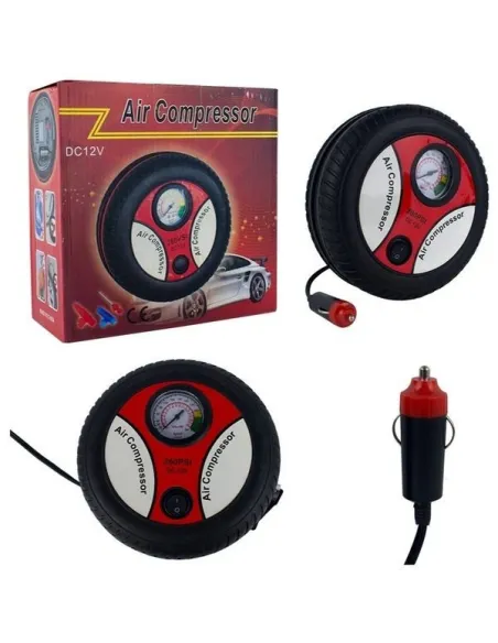 Compresor portabil auto/bicicletă-model roata