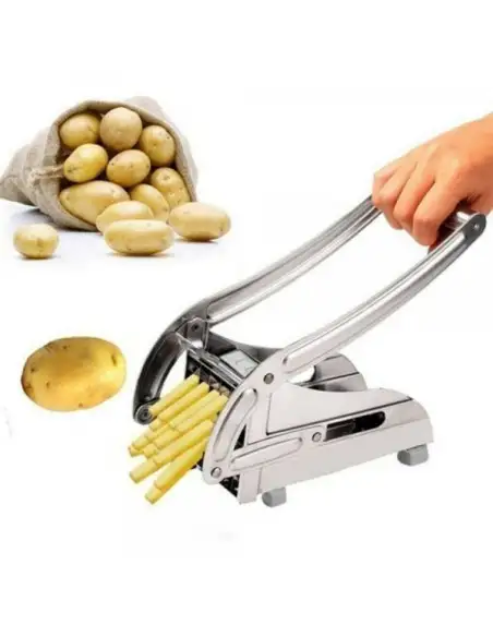 Feliator pentru cartofi pai din otel inoxidabil