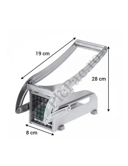 Feliator pentru cartofi pai din otel inoxidabil