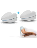 Set 2 perne ergonomice pentru genunchi si picioare, Spuma cu memorie