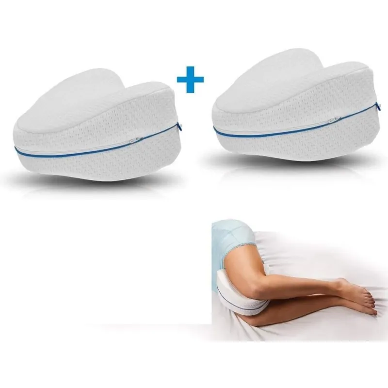 Set 2 perne ergonomice pentru genunchi si picioare, Spuma cu memorie