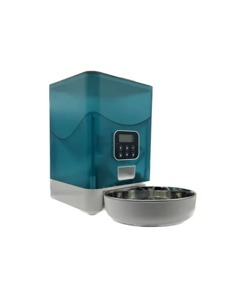 Dispenser automat hrana animalute, Inregistrare vocala, 3 L