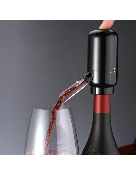 Aerator si dispenser automat electric pentru bauturi