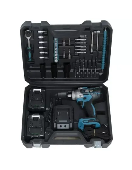 Bormasina cu impact si insurubat cu accesorii 36v 8h