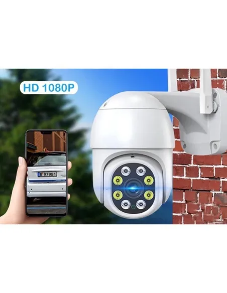 Set 2 x camera de supraveghere IP 360 wifi, Jortan 8270+ card 16 GB