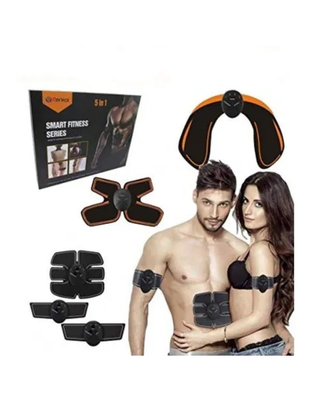 Kit fitness electrostimulare musculara si tonifiere, 5 dispozitive