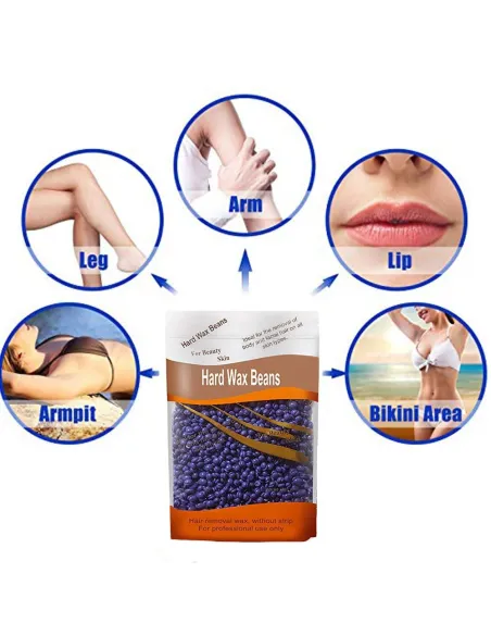 Kit epilare: Incalzitor de ceara + Benzi epilat +