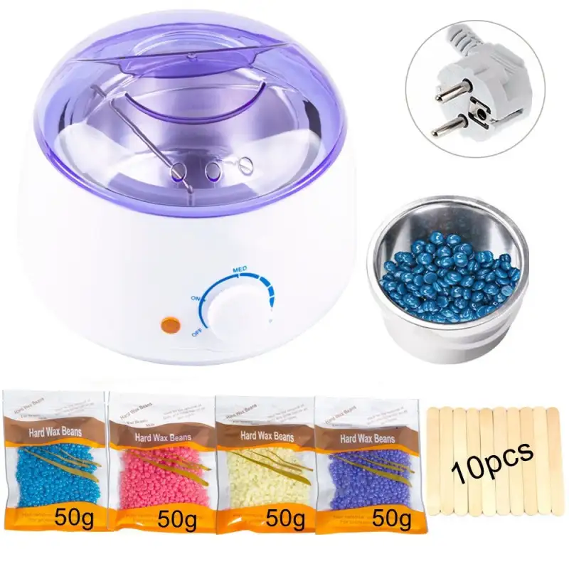 Kit epilare: Incalzitor de ceara + Benzi epilat +