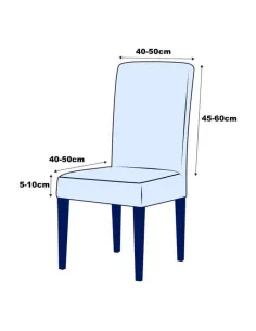 Set 6 huse scaun universale, elastice 2