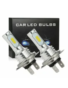 Set 2 becuri auto LED H7, 4000LM, 6000K, 80W