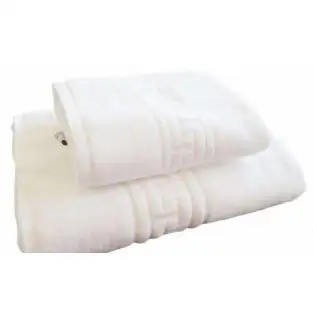 Set 3 prosoape tip hotel, model grecesc red-mag.ro