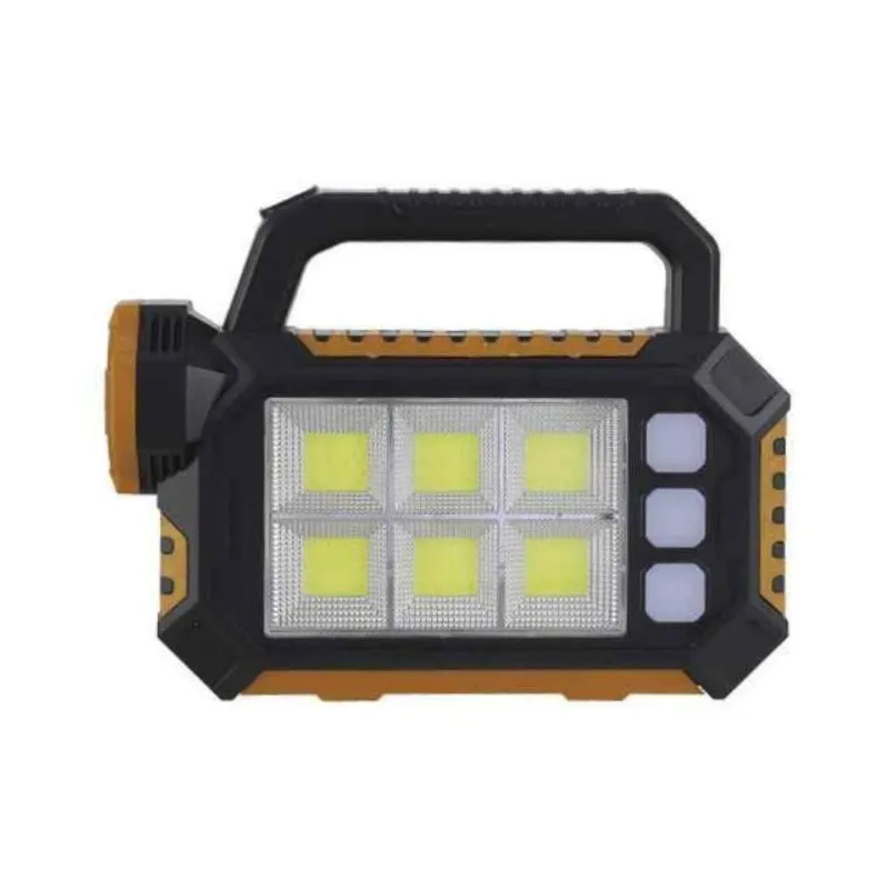Lanterna cu lampa solara 6 LED COB, 1200 mAh, usb