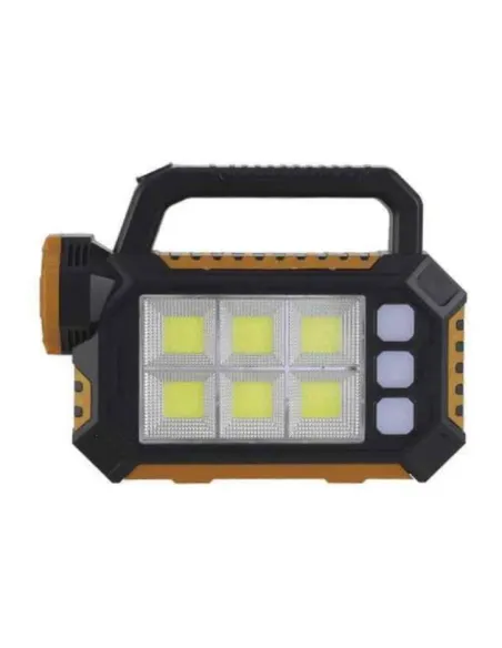 Lanterna cu lampa solara 6 LED COB, 1200 mAh, usb