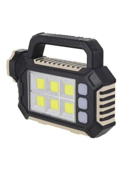 Lanterna cu lampa solara 6 LED COB, 1200 mAh, usb