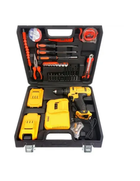 Bormasina Masaky cu 2 Acumulatori 20v si incarcator 30 de accesorii