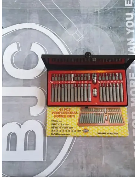 Trusa biti torx hexagonali 41 piese