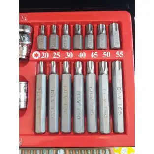 Trusa biti torx hexagonali 41 piese 2
