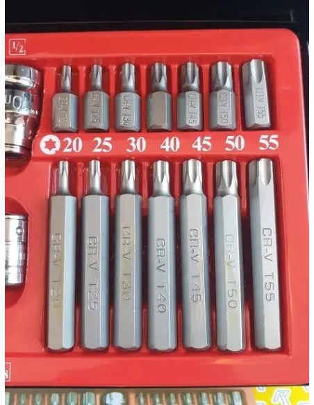 Trusa biti torx hexagonali 41 piese