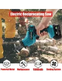 Fierăstrău electric pendular, tip sabie,cu 1 acumulator