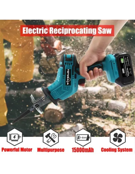 Fierăstrău electric pendular, tip sabie,cu 1 acumulator