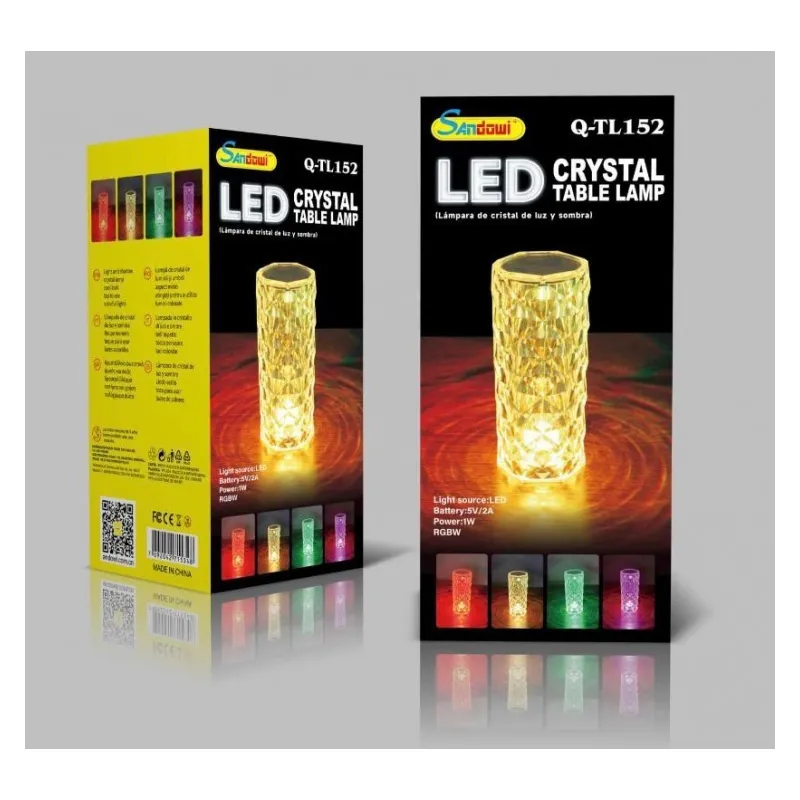 Lampă decorativă cu design de iluminare RGB