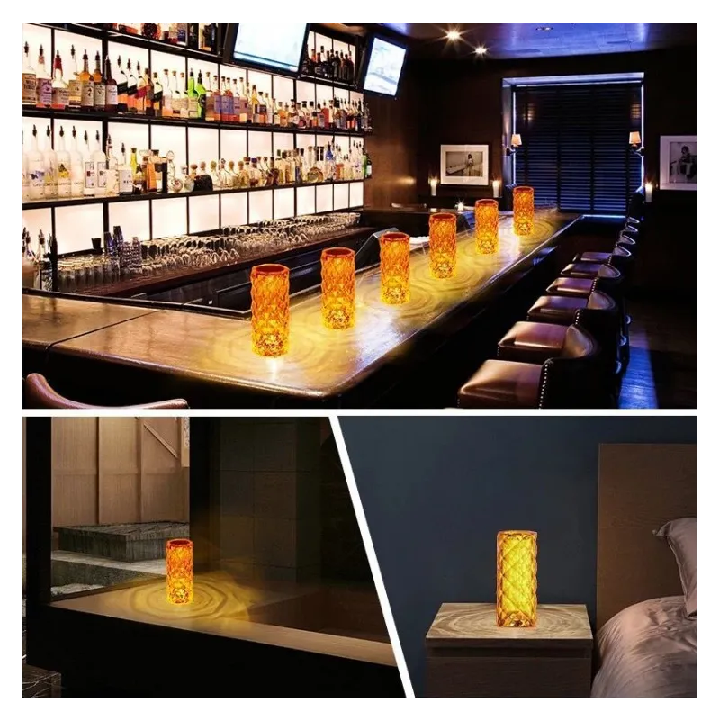 Lampă decorativă cu design de iluminare RGB