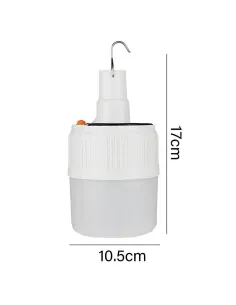 Bec solar multifuncțional cu LED de urgență cu încărcare USB 2