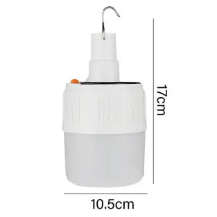 Bec solar multifuncțional cu LED de urgență cu încărcare USB 2