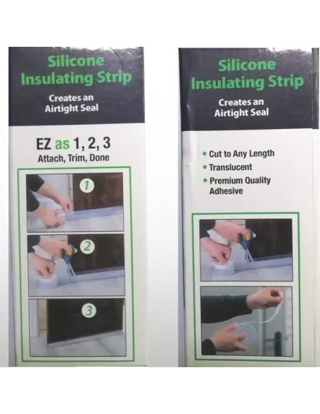 Protectie usa si geam anti curent, anti praf si insecte, din silicon