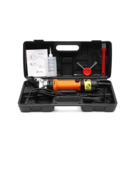 Mașină de Tuns Oi Profesională 850W, 6 Trepte + Set Cuțite Extra și Cutie Transport