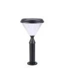 Lampa solara LED de gradina, RGB, cu picior de 40 cm si telecomanda