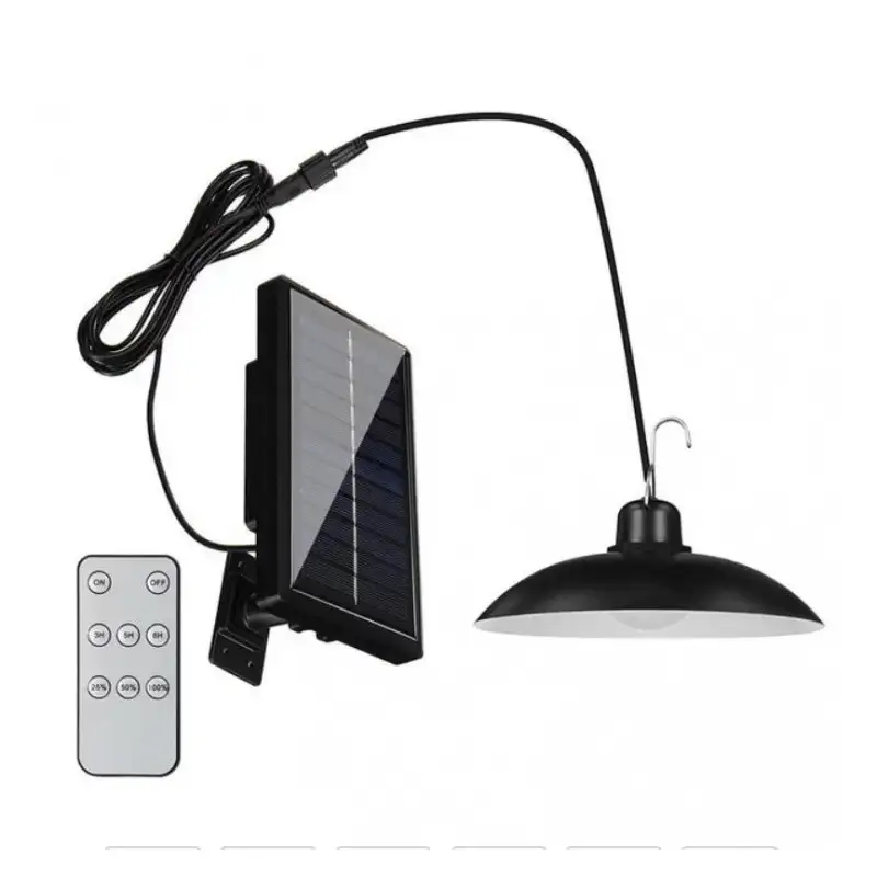 Set 2 x Lampa solara cu LED-uri impermeabila pentru exterior