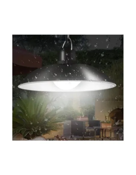 Set 2 x Lampa solara cu LED-uri impermeabila pentru exterior